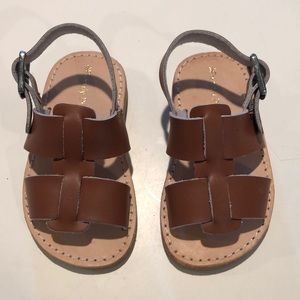 New without box Freshly Picked Leather Sandals. Size 4